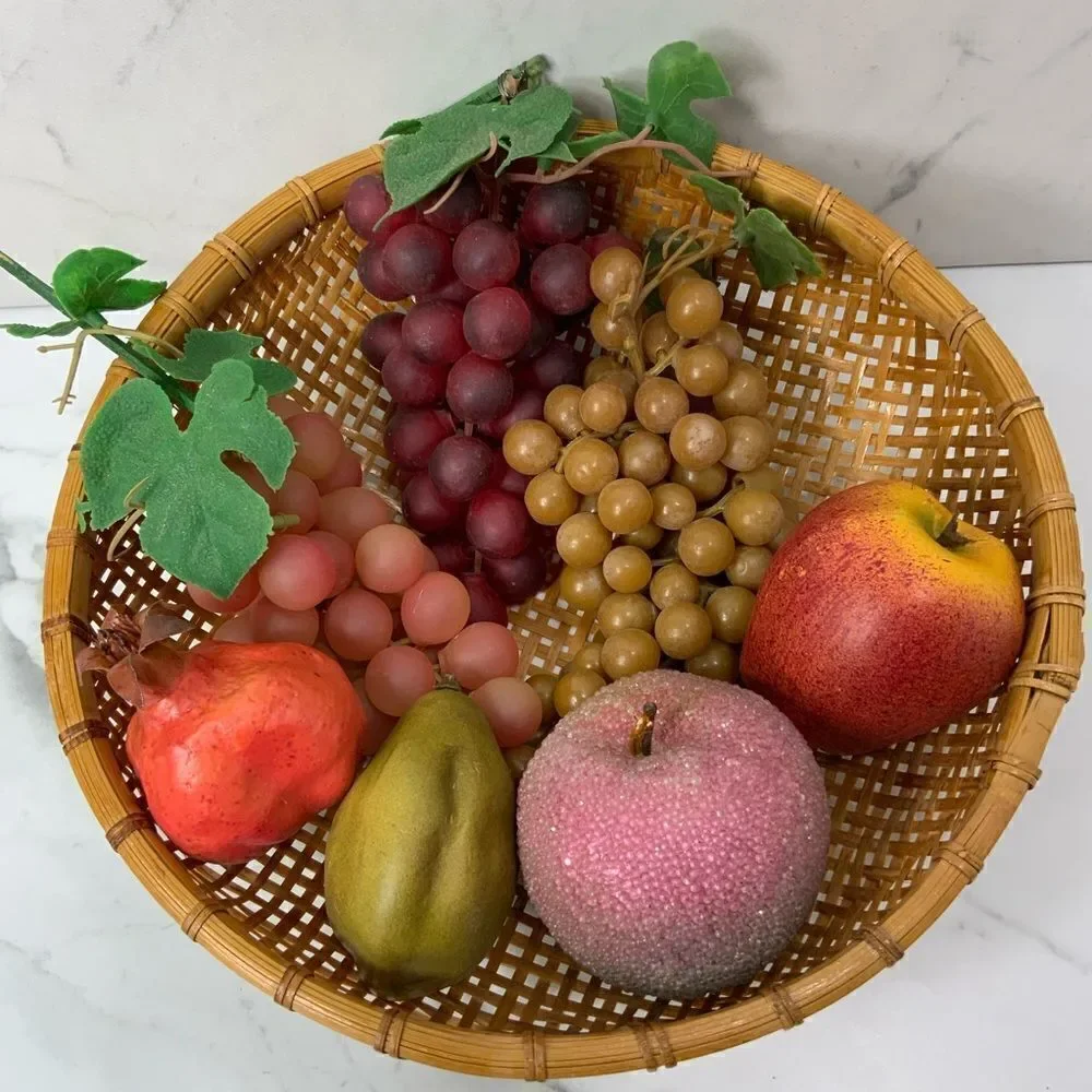 VINTAGE faux fruit
